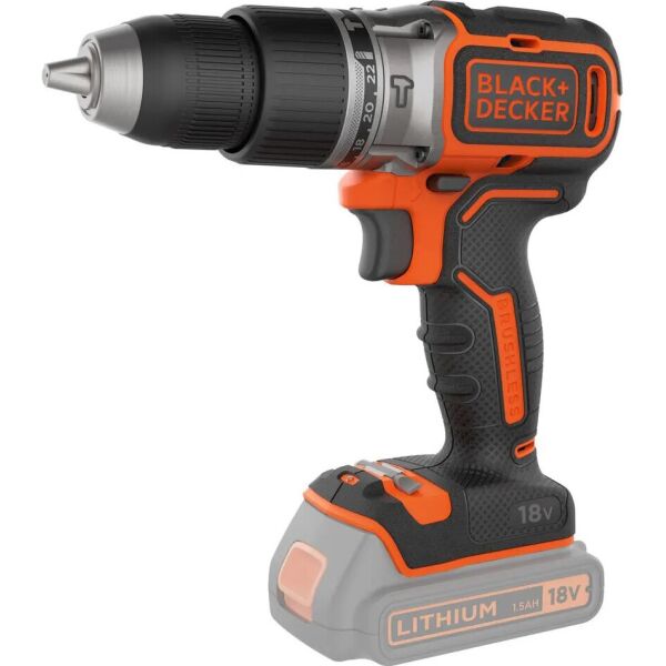 

Дрель-шуруповерт ударн. Бесщет. акб BLACK+DECKER (BL188N)