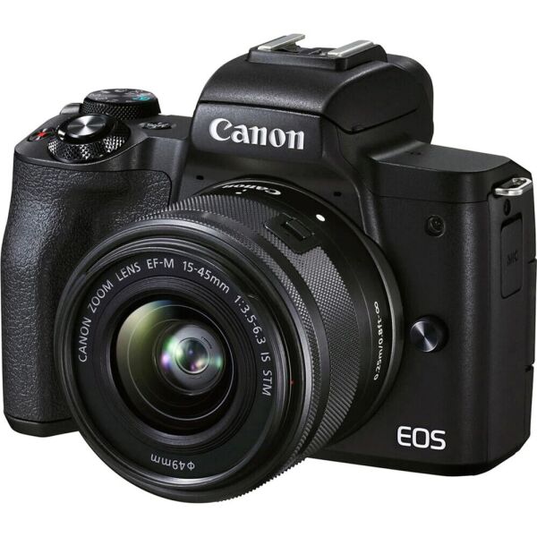 

Фотоапарат Canon EOS M50 Mk2 + 15-45 IS STM Lifestream Kit Black (4728C059)