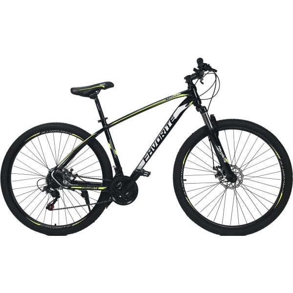 

Велосипед Favorite 26" Tracker Рама 17" black-yellow(FvTAL-003669)