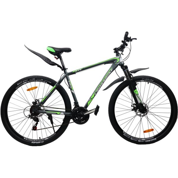 

Велосипед CrossBike 29" Racer 2021 Рама-20" gray-green(29PrJS-003305)