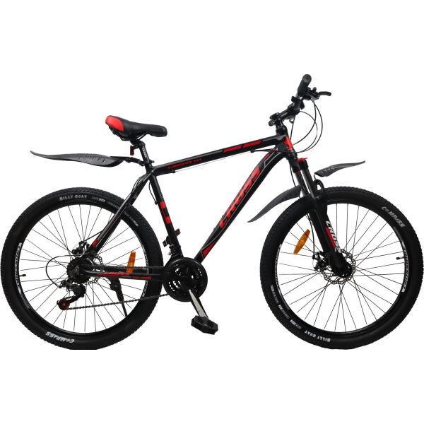 Велосипед CrossBike 27,5" Hunter 2022 Рама-20" black-red(27CJA-001159)