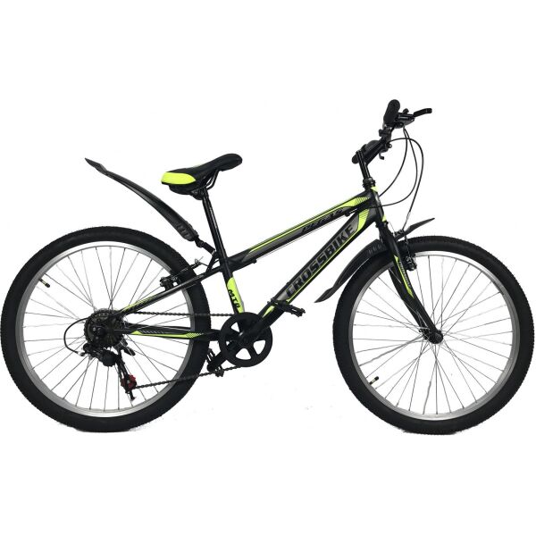 

Велосипед CrossBike 24" Pegas 2021 11" black-gray-yellow(24CJPr21-003499)
