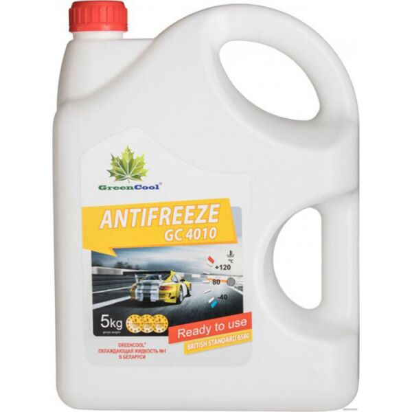 

Антифриз GreenCool GС4010, 5 кг желт.