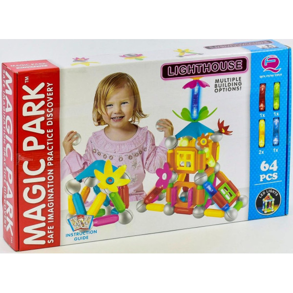 

Конструктор Magic Park магнитный QF 8117 Е