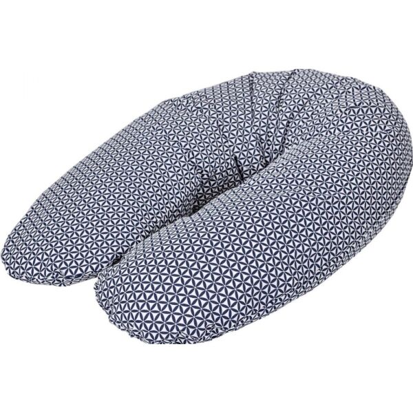 

Подушка для беременных Ceba Physio Multi джерси W-741-700-526, Diamonds & circles, Cebababy белый/серый (13337)