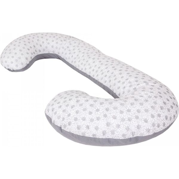 

Подушка для беременных Ceba Physio Duo джерси Cebababy W-705-700-527, Daisies, белый/серый (18000)