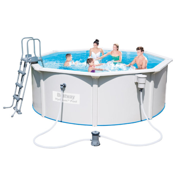 

Сборный бассейн Bestway Hydrium 56571 (360x120, карт. фильтр, лестница, подложка)