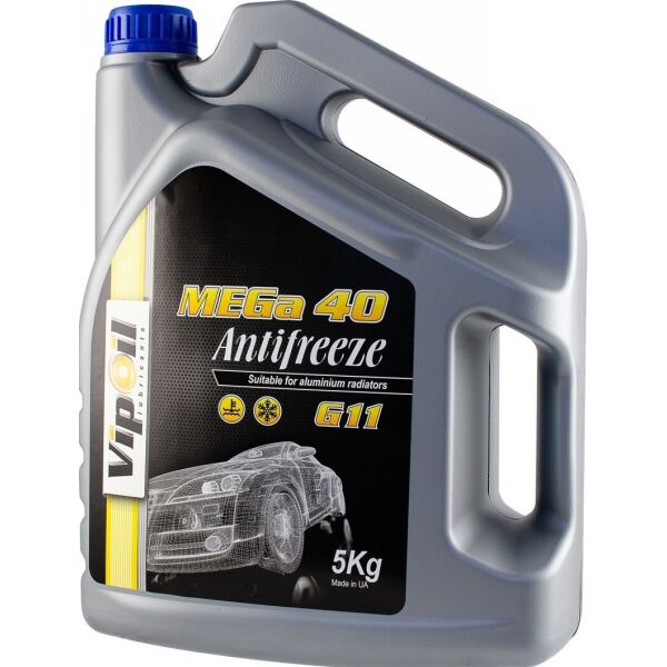 

Антифриз VipOil G11 MEGA 40 голубой, 5 кг (0335795)