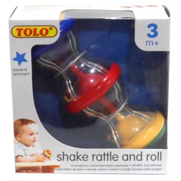 

Погремушка Tolo Toys с разноцветными шариками (86440)