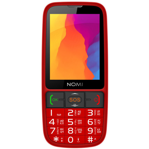 

Nomi i281+ Red (красный.)