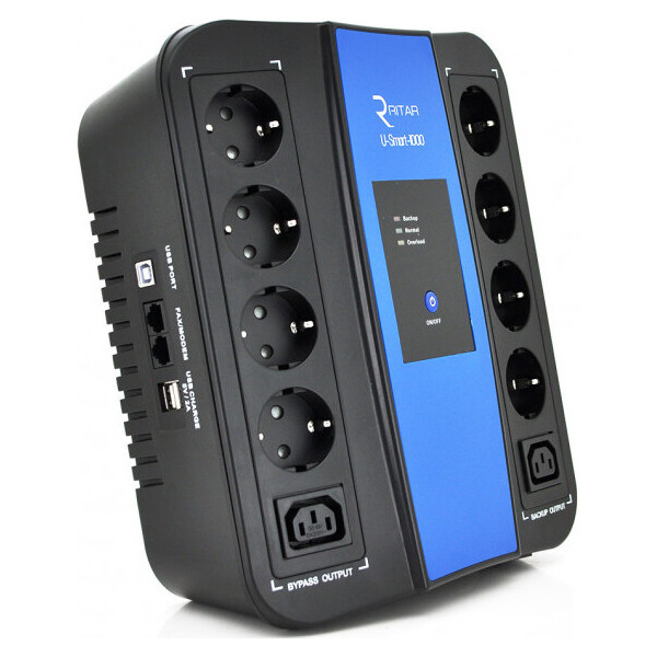 

ИБП Ritar U-Smart-1000 (600W) линейно-интерактивный