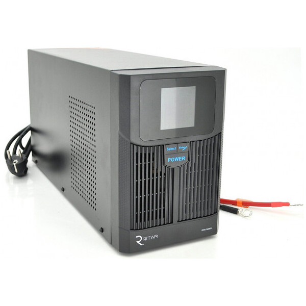 

ИБП Ritar RTSW-1500 LCD (1000Вт) 12В с правильной синусоидой