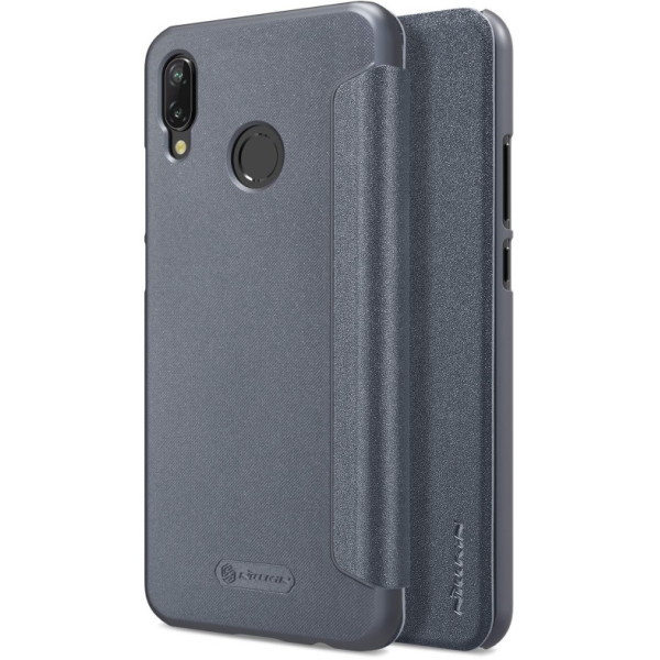 

Nillkin Sparkle Leather PU Black для Huawei P20 Lite