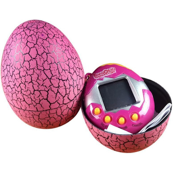 

Электронная игра Tamagotchi Тамагочи Виртуальный питомец в яйце Розовый (SUN0120)
