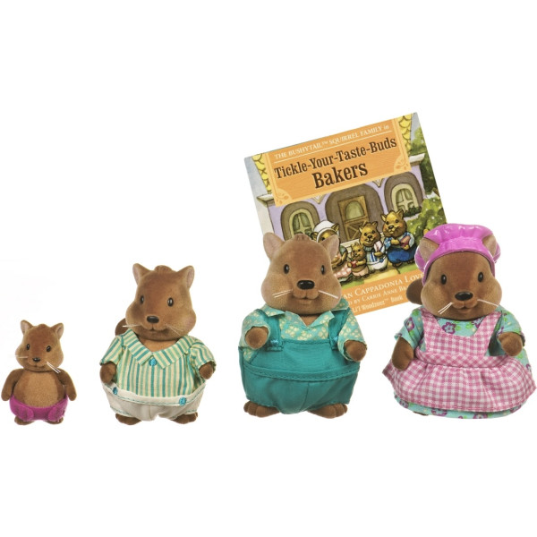 

Набор фигурок LIL WOODZEEZ Семья Белок (6008M)
