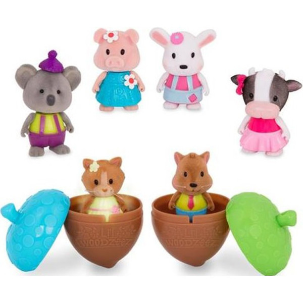 

Игрушка LIL WOODZEEZ Bobblehead 6 ед Серия 3 (63200Z)