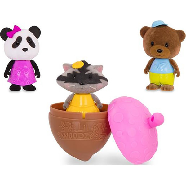 

Игрушка LIL WOODZEEZ Bobblehead 3 ед Серия 3 (63100Z)