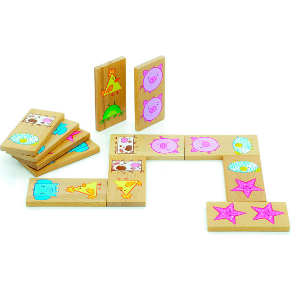 

Домино Мир деревянных игрушек Зоопарк (Д392)