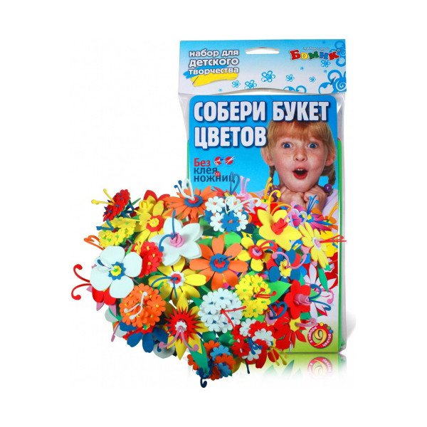 

Набор для творчества Бомик Собери букет цветов (382)