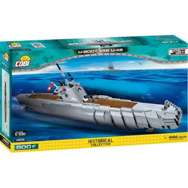 

Конструктор классический Cobi Подводная лодка U-48 (Cobi-4805)