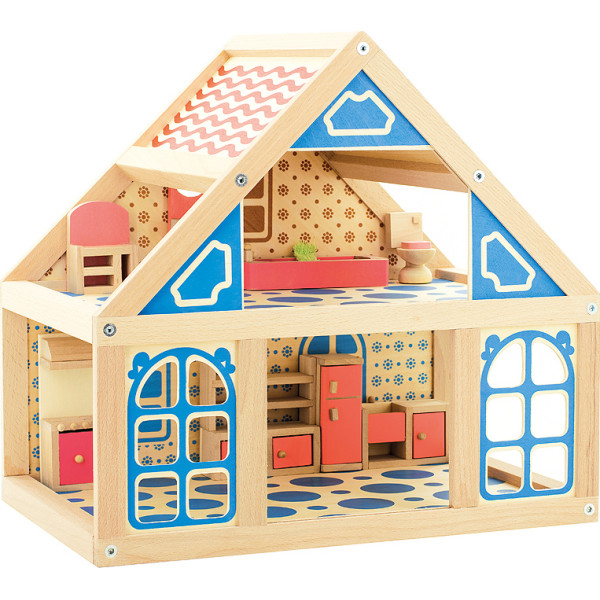 

Кукольный домик Мир деревянных игрушек Деревянный (Д225)