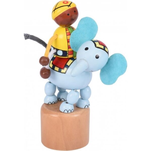 

Игрушка goki нажми и тряси Слоник (53932G-4)