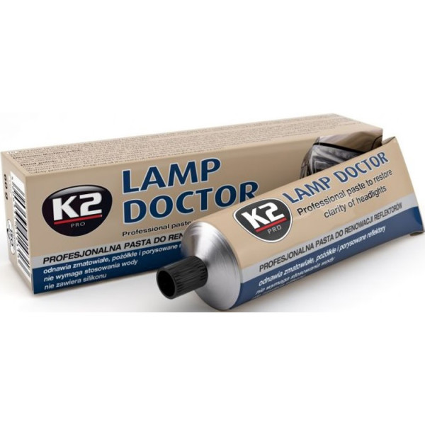 

Паста для ремонта фар K2 LAMP DOCTOR 60g