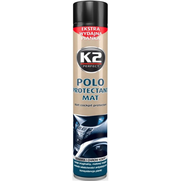 

Полироль панели приборов K2 POLO PROTECTANT 750ml