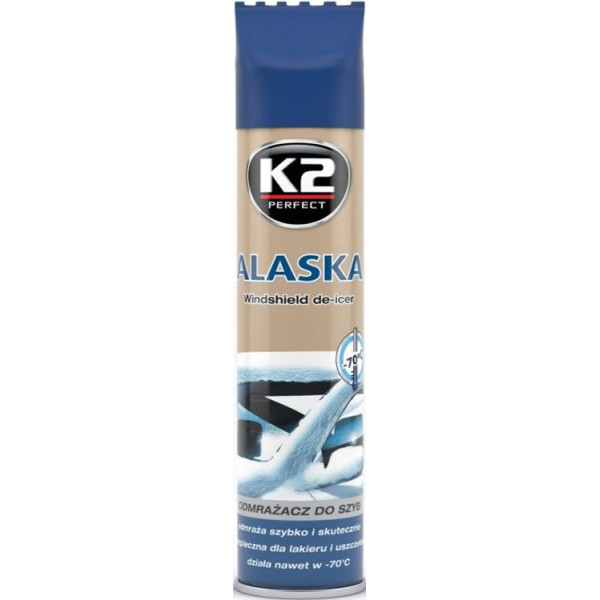 

Размораживатель для окон K2 ALASKA -60C 300ml