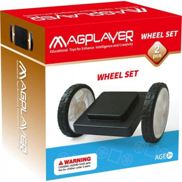 

Конструктор Magplayer Платформа на колесах 2 эл. (MPB-2)