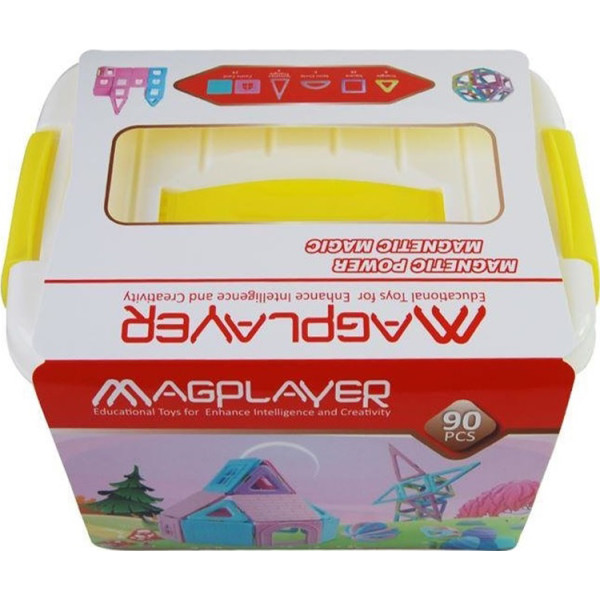 

Конструктор Magplayer магнитный набор бокс 90 эл. (MPT2-90)