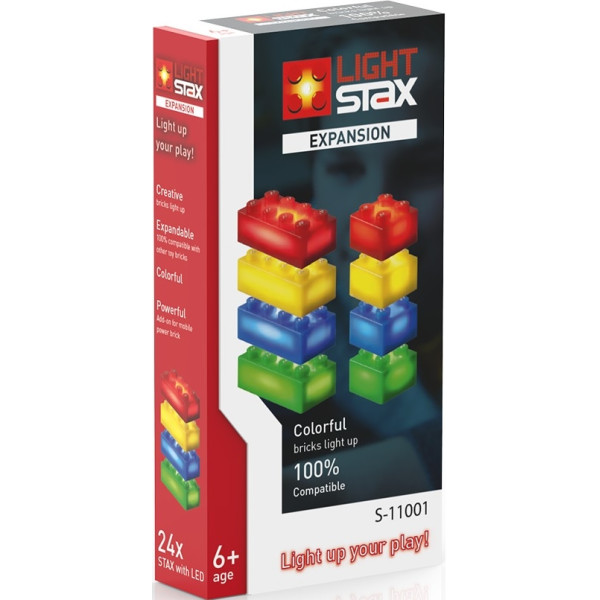 

Конструктор LIGHT STAX c LED подсветкой Expansion Красный, Желтый,Синий,Зеленый S11001