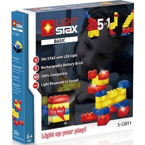 

Конструктор LIGHT STAX с LED подсветкой Basic V2 5в1 (LS-S12011)