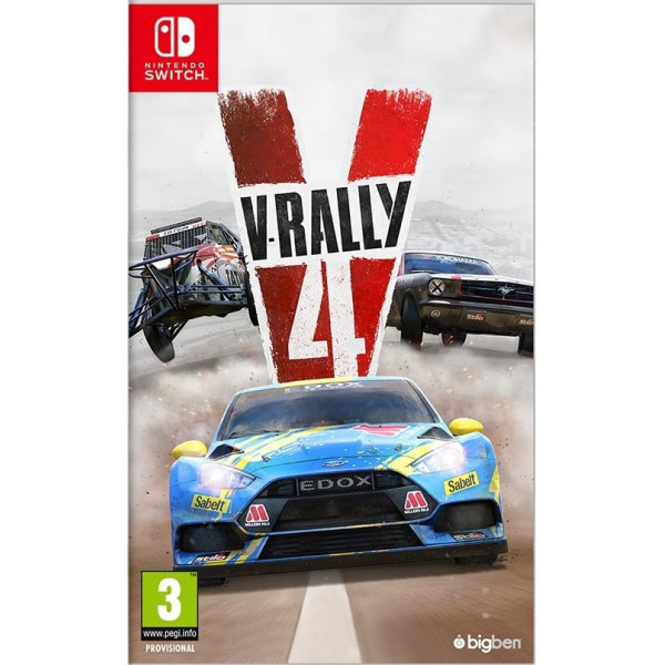 

Диск с игрой для Nintendo Switch V Rally 4 (русские субтитры)