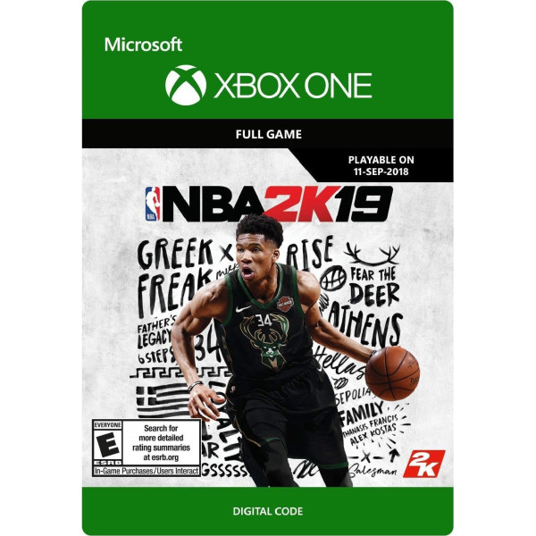 

Ваучер для Xbox One NBA 2K19