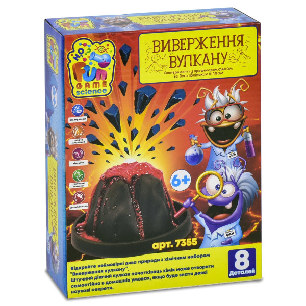 

Набор для экспериментов Fun Game Извержение вулкана (7355)