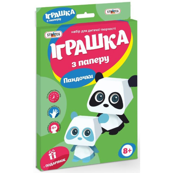 

Набор для творчества Strateg Объемные фигуры Пандочка (202-16)