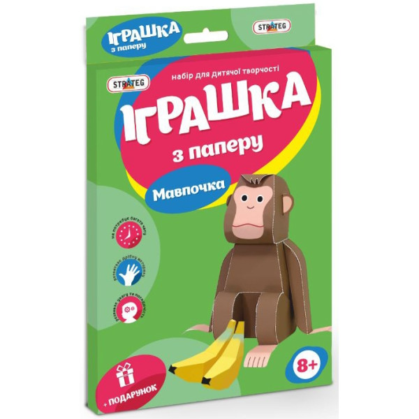 

Набор для творчества Strateg Объемные фигуры Обезьянка (202-7)
