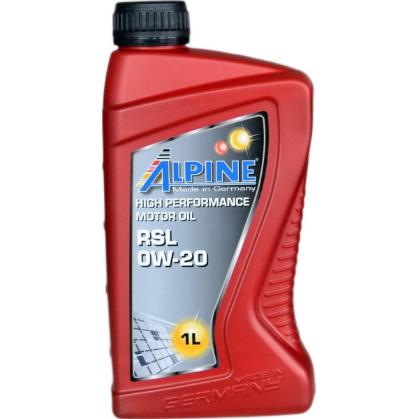 

Моторное масло Alpine RSL 0W-20 1 л