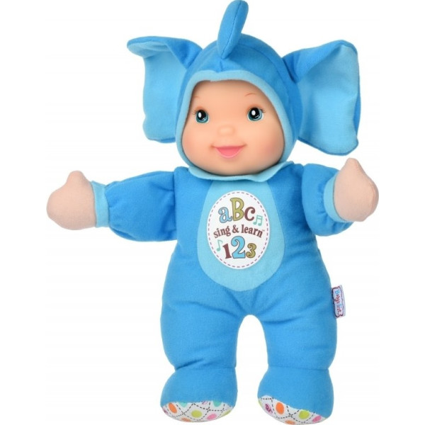 

Кукла Baby"s First Sing and Learn Пой и Учись (голубой Слоник)