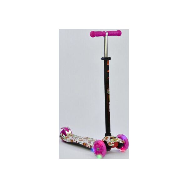 

Самокат Best Scooter MAXI Цветы Бело-розовый (А 25466 /779-1321)