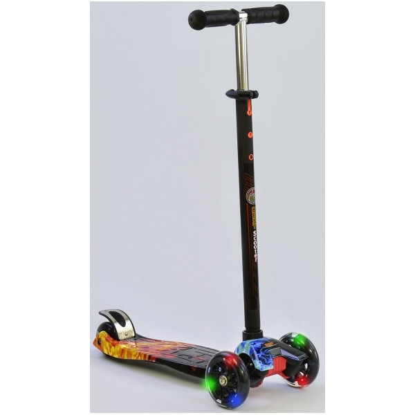

Самокат Best Scooter MAXI Fire А 24665/779-1314 Black (779-1314)