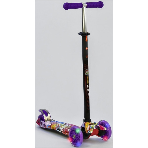 

Самокат Best Scooter MAXI Graffiti А 24664/779-1313 Black/Purple (779-1313)