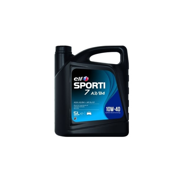 

Моторное масло ELF SPORTI 7 A3/B4 10W-40 (5л)