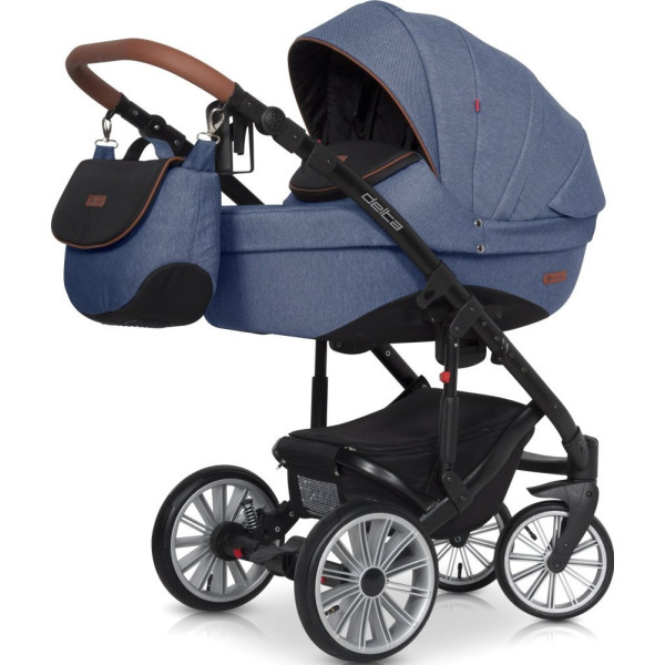 

Детская коляска универсальная 2 в 1 Euro-Cart Delta denim