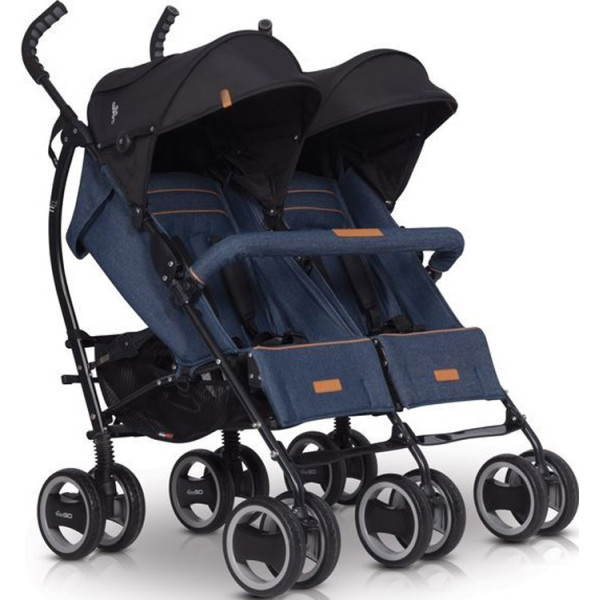 

трость для двойни EasyGo Comfort Duo 2019 denim