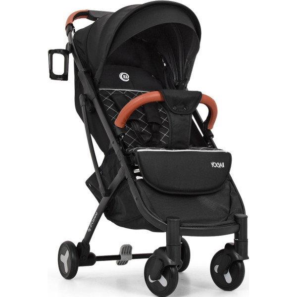 

Детская коляска прогулочная El Camino Yoga ll M 3910-1 (black) (21083)