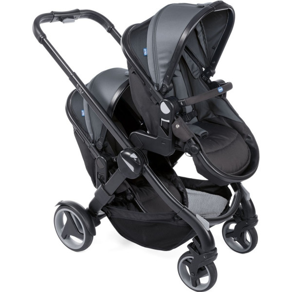 

для двойни транформер Chicco Fully Twin Черный с серым (79003.85)