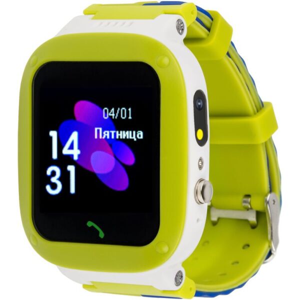 

Детские смарт-часы AmiGo GO004 Splashproof Camera+LED Green