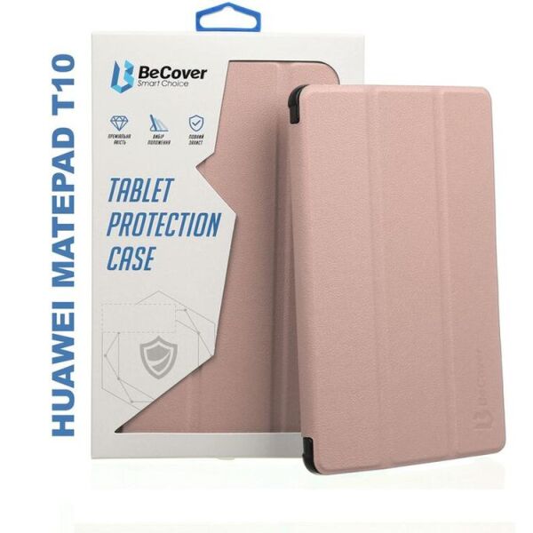 

BeCover Smart Case для Huawei MatePad T10 Rose Gold (705926)